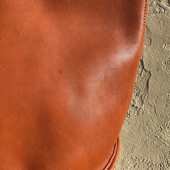 🥮EUC Vintage British Tan Coach Duffle Sac 9085 🥮 - Picture 6 of 10